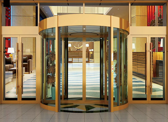 大堂自動(dòng)旋轉(zhuǎn)門(mén)故障